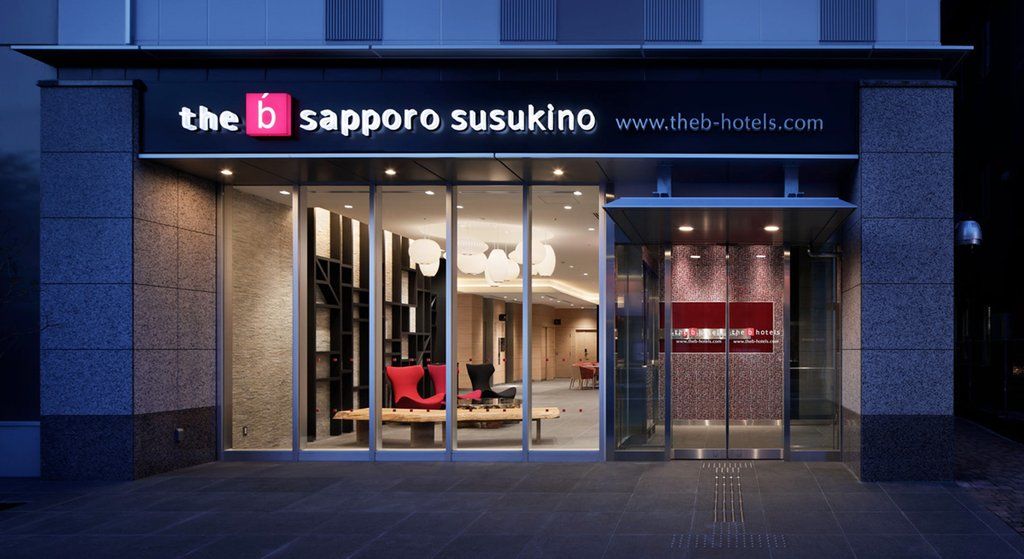 The B Sapporo Susukino Hotel Exterior foto
